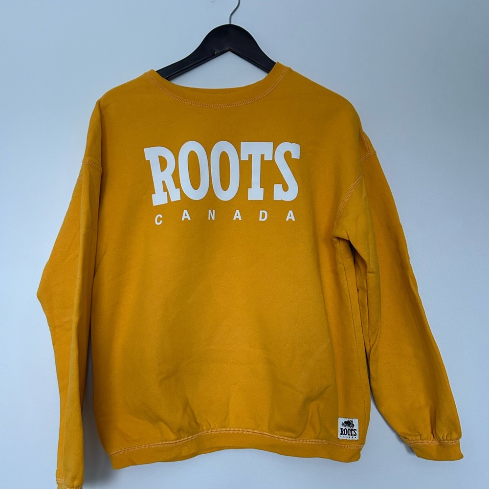 Roots Yellow Women's Sweater